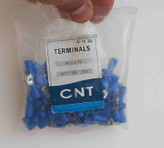 سرسیم گردحلقوی روکش رنگ آبی سوراخ ۲ قطر حلقه ۳mm