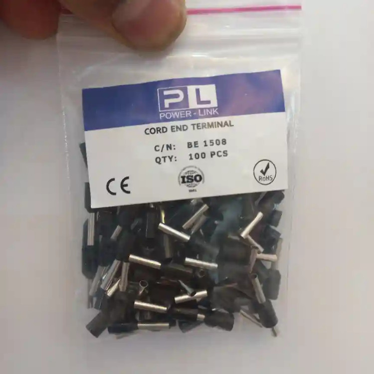 وایرشو 1.5 یک ونیم تک بسته ۱۰۰ عددی رنگ مشکی پاور لینک