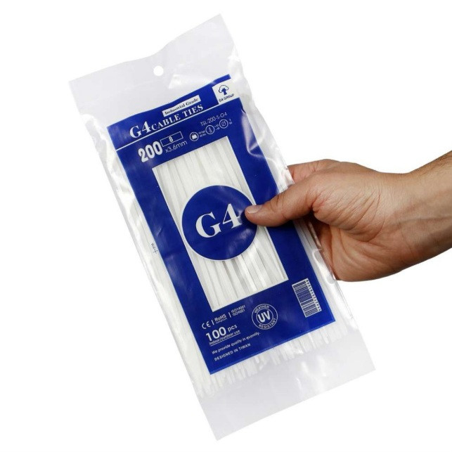 بست کمربندی ۲۰ سانت سفید