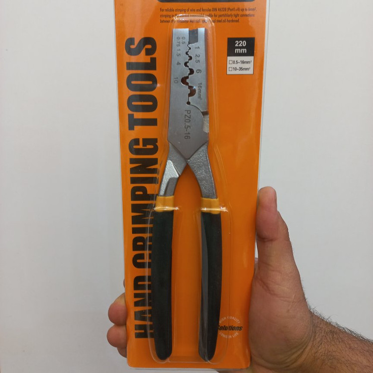 پرس وایرشو سایز ۰.۵ تا ۱۶