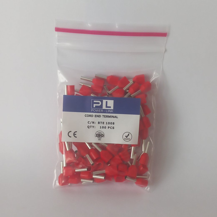 وایرشو سایز یک ۱ مدل دوبل رنگ قرمز بسته 100 عددی