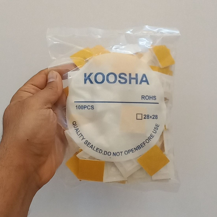 پایه بست کمربندی چسب دار