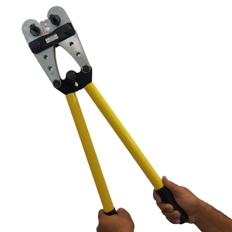 انبر پرس کابلشو دستی مدل HX-120B  مناسب پرس انواع کابلشو