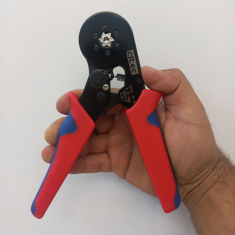 انبر پرس وایرشو ۶گوش زن دیتیک