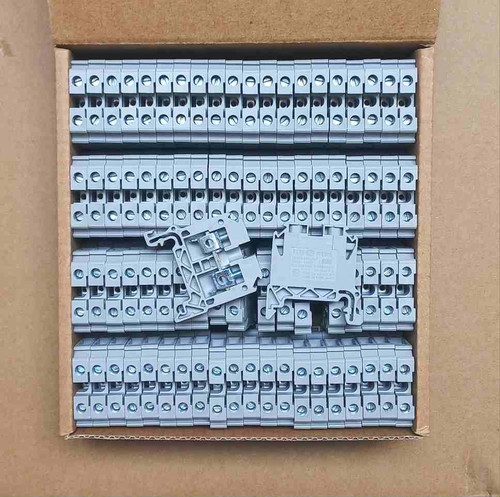 ترمینال ریلی رعدالکتریک مدل RTP6 سایزر۶ رنگ طوسی