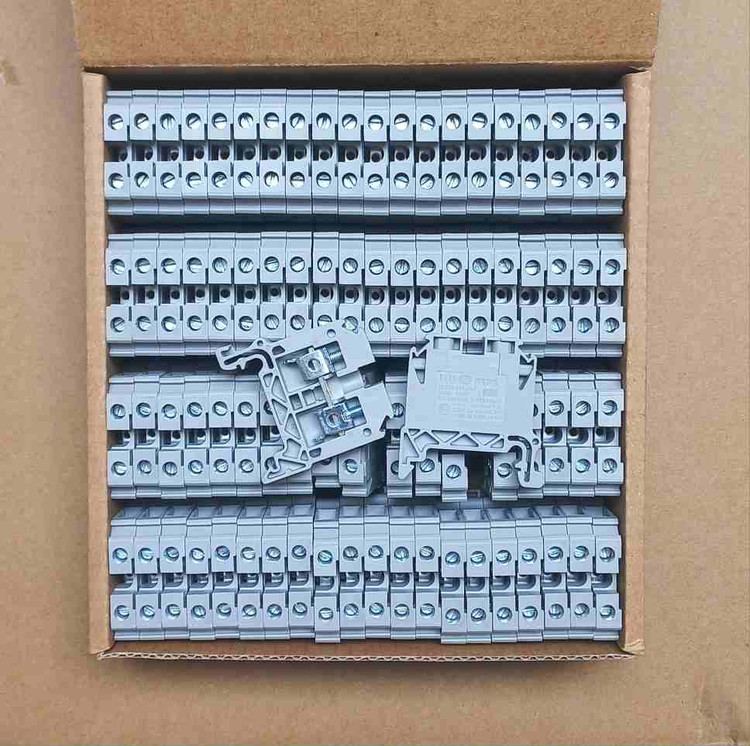 ترمینال ریلی رعدالکتریک مدل RTP6 سایزر۶ رنگ طوسی