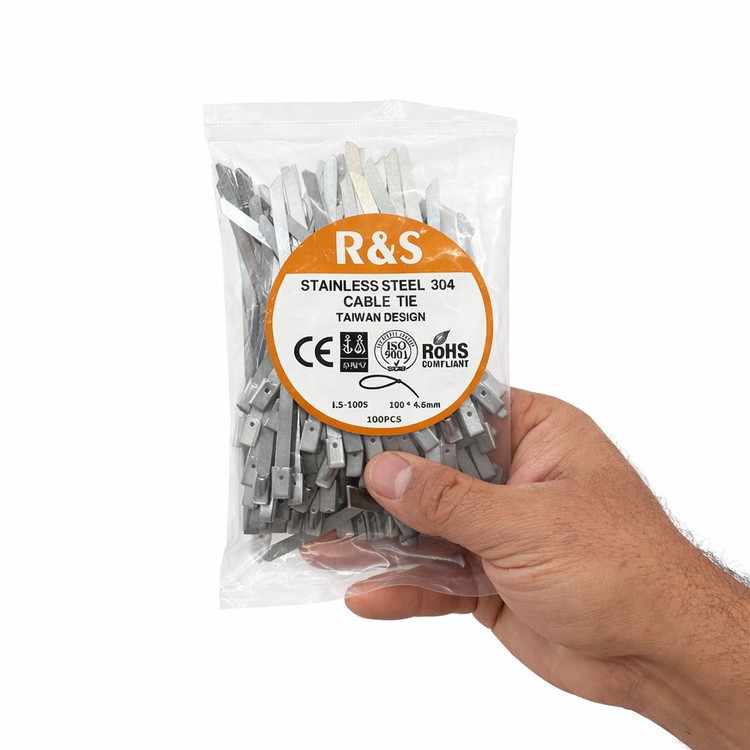 بست کمربندی استیل ۲۰ سانت آر اند اس