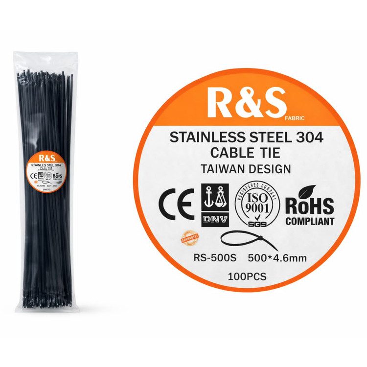 بست کمربندی استیل روکش دار سایز بلند ۵۰ سانت آر اند اس