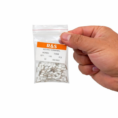 وایرشو مسی سایز ۰.۵ نیم تک بسته ۱۰۰ عددی رنگ سفید