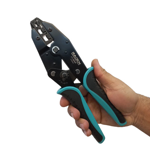 انبر پرس وایرشو مدل LY-35WFمناسب وایرشو سایز ۶ تا ۳۵