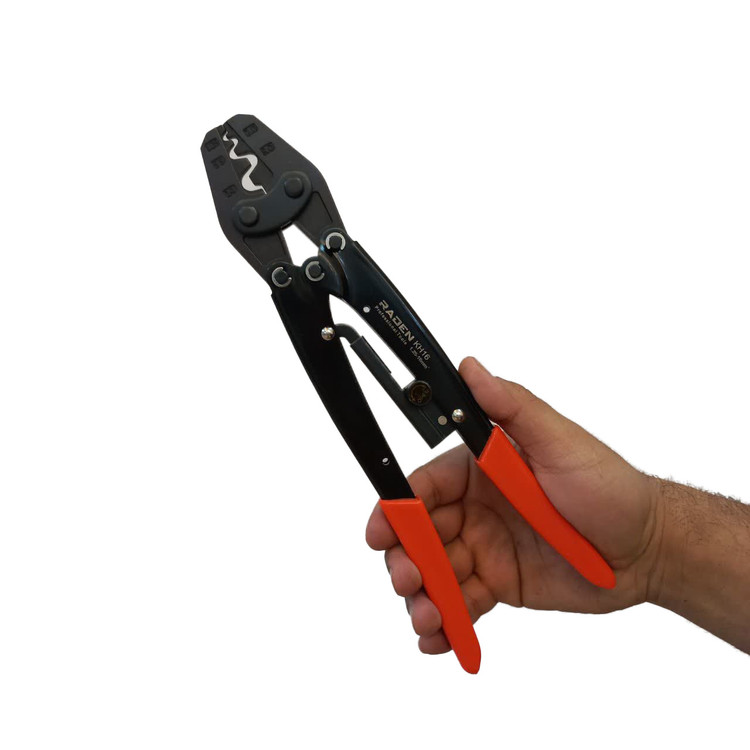 انبر پرس کابلشو دستی جغجغه ای ۱.۲۵ تا ۱۶ میلی متر