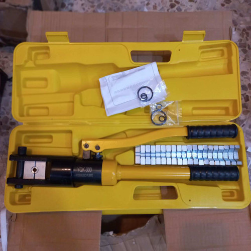 انبر پرس کابلشو هیدرولیک مدلYQK-300 سایز ۱۶ تا ۳۰۰