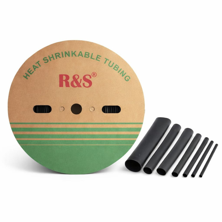 وارنیش حرارتی R&S رنگ مشکی سایز ۲۵