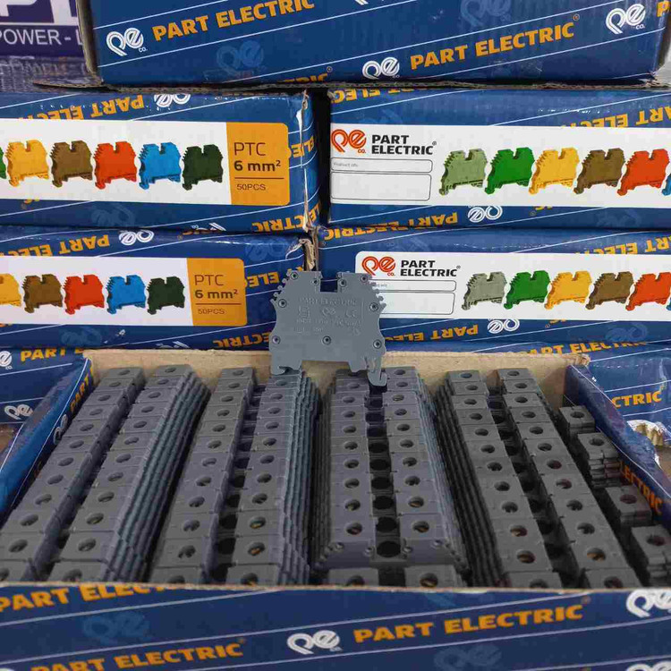 ترمینال تابلویی طوسی ۶ آمپر پارت الکتریک