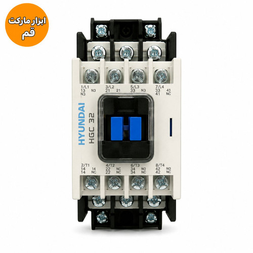 کنتاکتور۳۲ آمپر هیوندای ۱۵ کیلو وات بوبین ۲۲۰ ولت AC