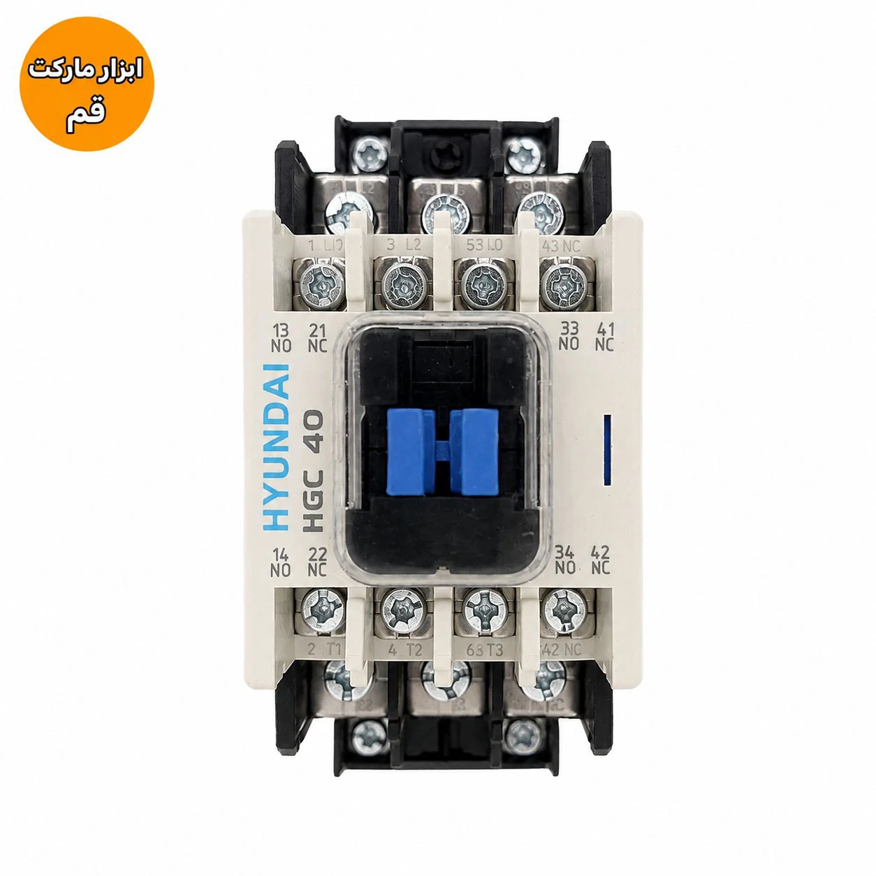 کنتاکتور هیوندای HGC40 40 آمپر بوبین 220 ولت AC